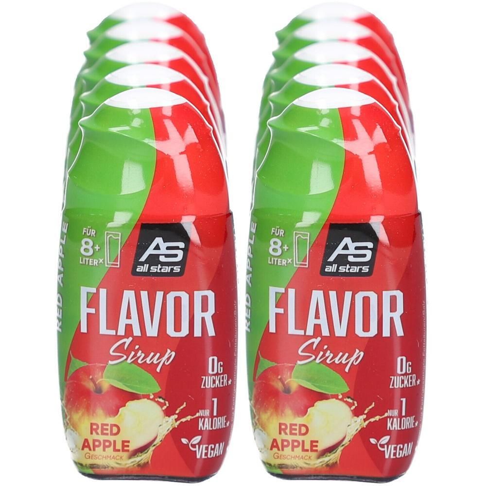 Flavor Sirup Red Apple 5x65ml Fläschchen x2 2x65 ml