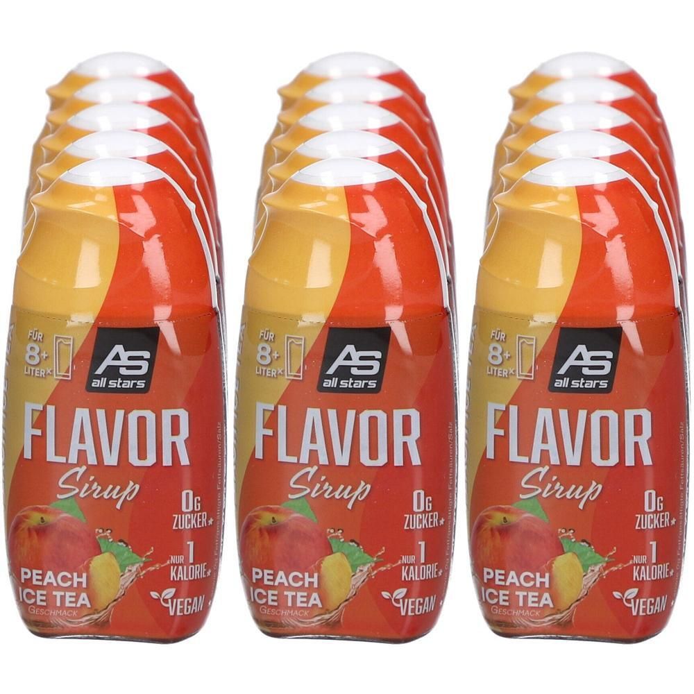 Flavor Sirup Peach Ice Tea 5x65ml Fläschchen x3 3x65 ml