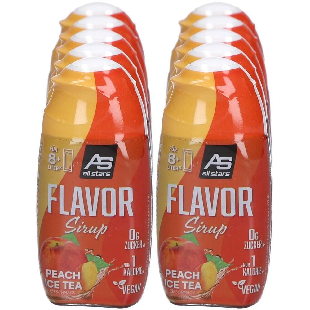 Flavor Sirup Peach Ice Tea 5x65ml Fläschchen x2 2x65 ml