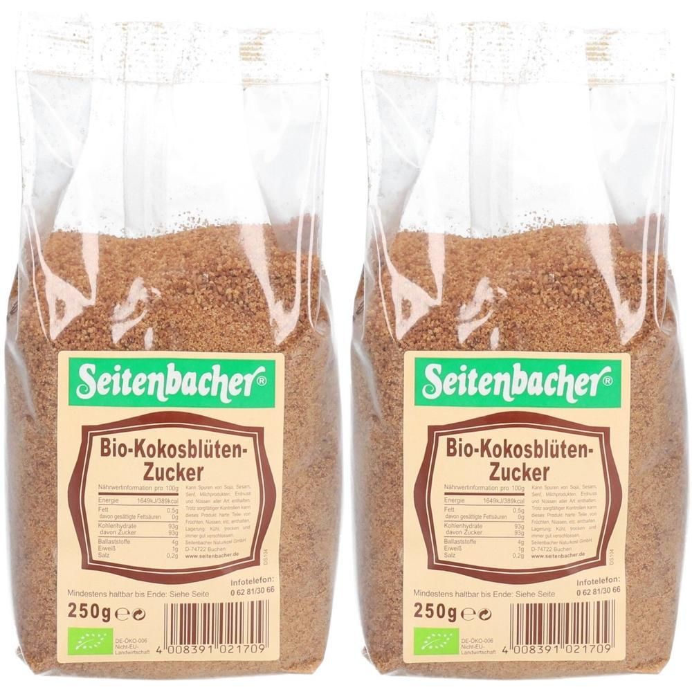 Seitenbacher Bio Kokosblütenzucker x2 2x250 g