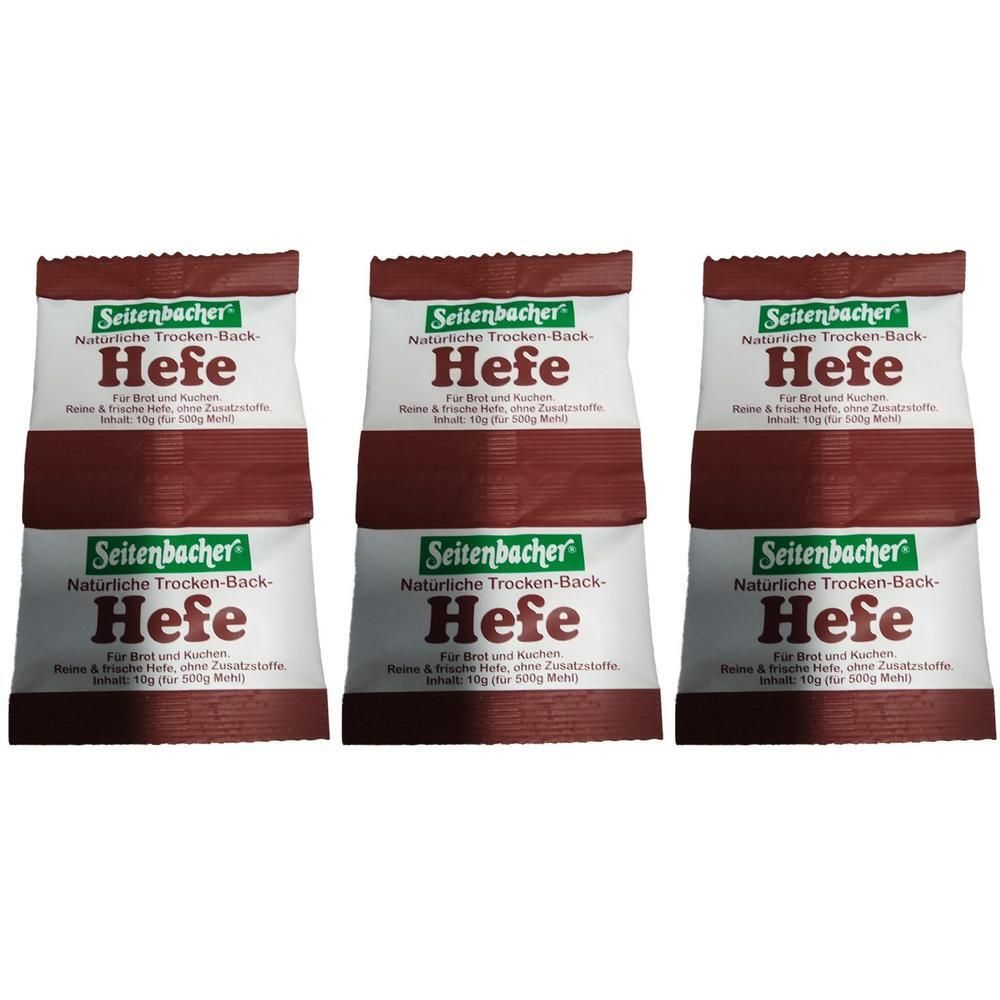 Seitenbacher Hefe, Einzelbeutel x3 3x2x10 g
