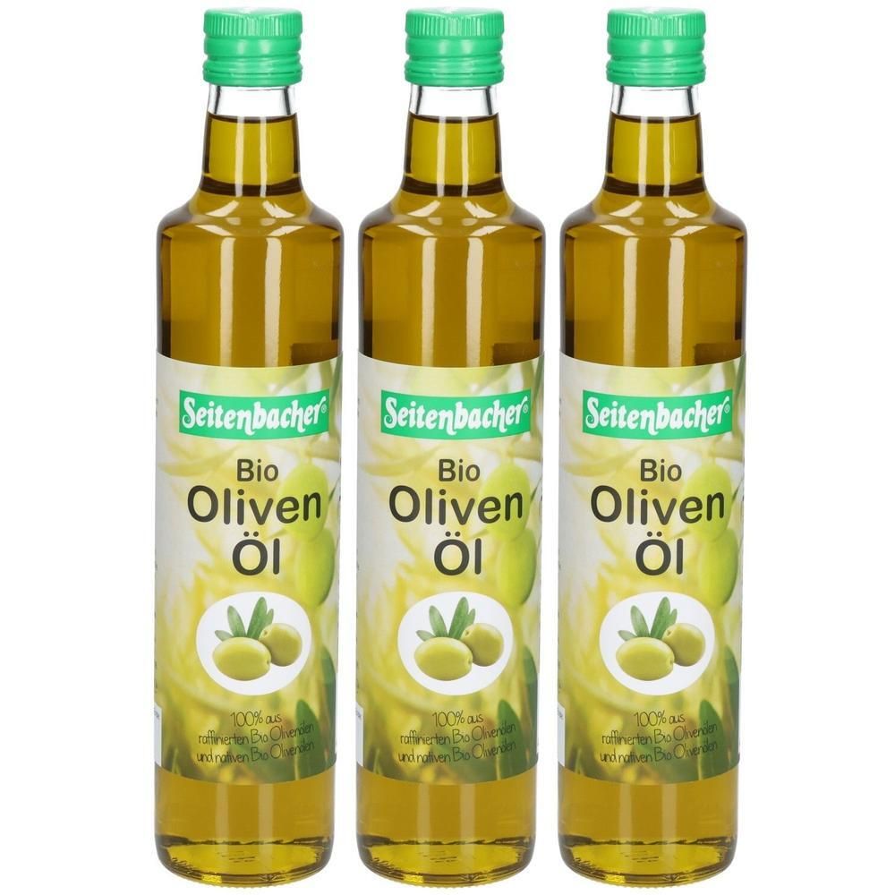 Seitenbacher Bio Oliven Öl x3 3x500 ml