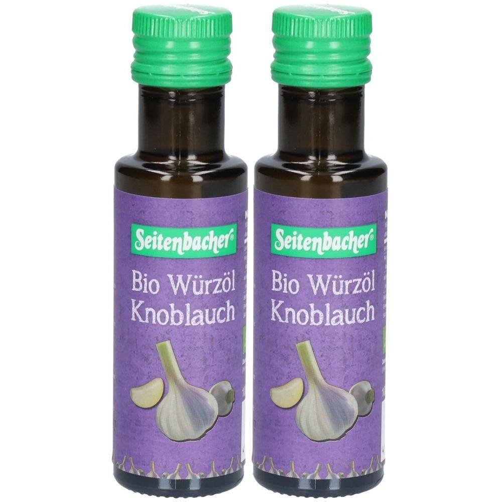 Seitenbacher Bio Würzöl Knoblauch x2 2x100 ml