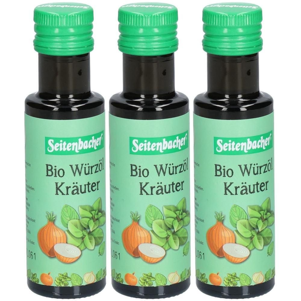 Seitenbacher Bio Würzöl Kräuter x3 3x100 ml