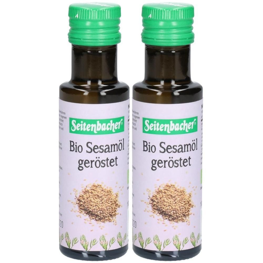 Seitenbacher Bio Sesam Öl, geröstet x2 2x100 ml