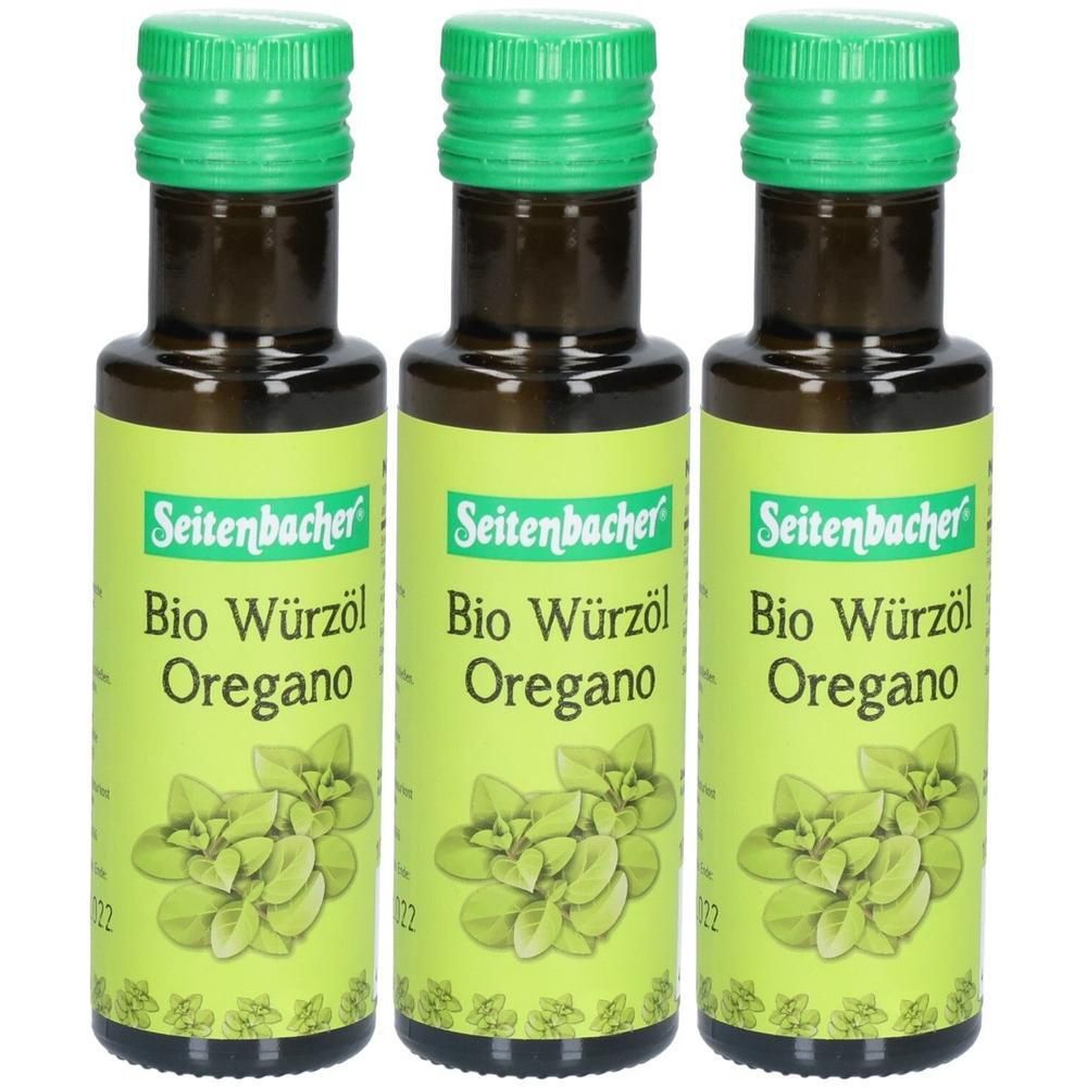 Seitenbacher Bio Würzöl Oregano x3 3x100 ml