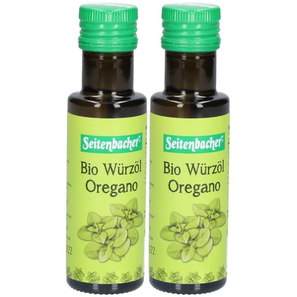 Seitenbacher Bio Würzöl Oregano x2 2x100 ml