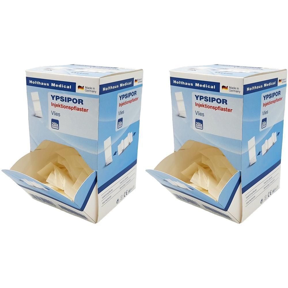 Injektionspflaster groß 2x6 cm x2 2x250 St Pflaster