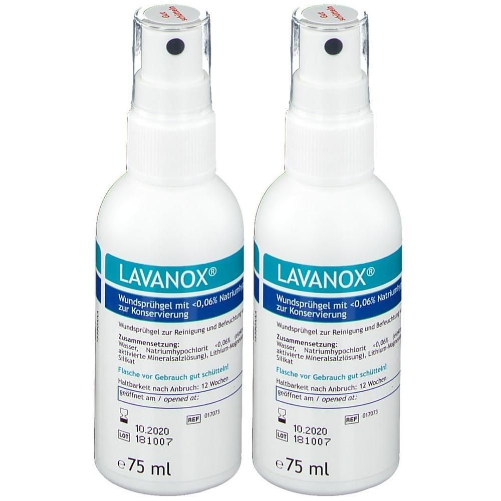 Lavanox Wundsprühgel Hydrogel x2 2x75 ml Gel
