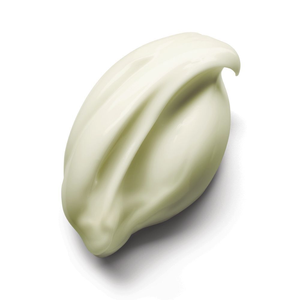 Eine streifenförmige Probe der BIODERMA Cicabio Pommade Salbe.
