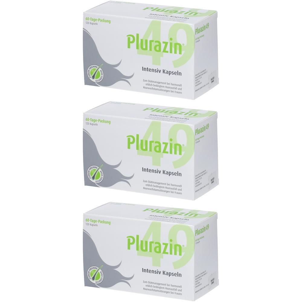 Plurazin 49 Intensiv Kapseln x3 3x120 St