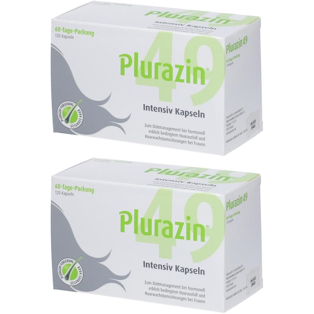 Plurazin 49 Intensiv Kapseln x2 2x120 St