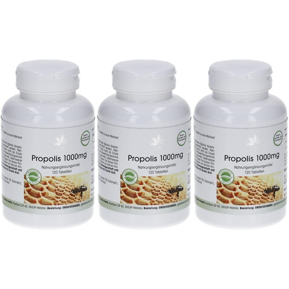 Propolis 1000 mg Tabletten x3 3x120 St