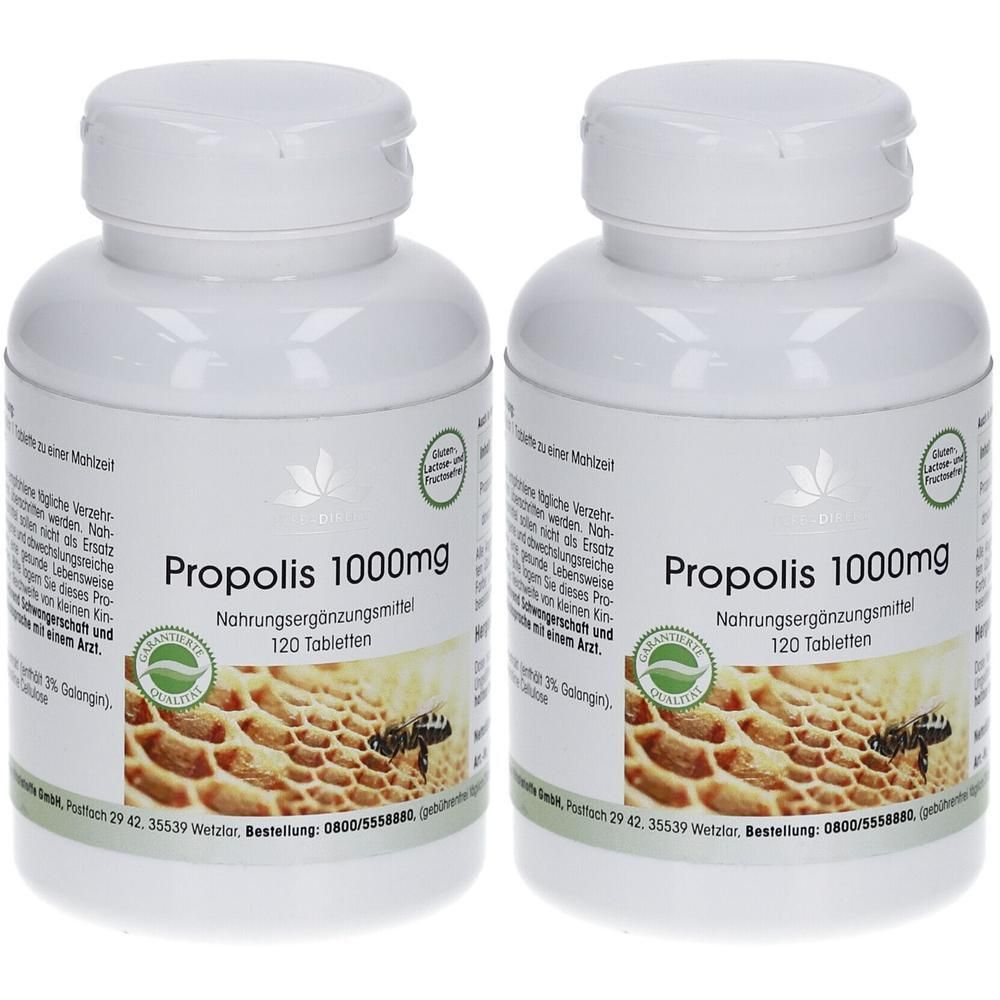 Propolis 1000 mg Tabletten x2 2x120 St