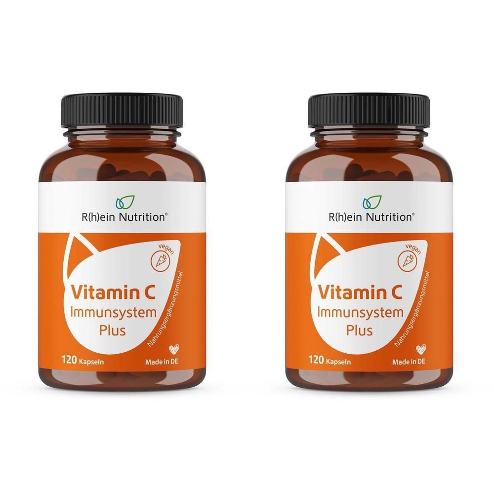 Vitamin C Immunsystem Plus Kapseln x2 2x120 St
