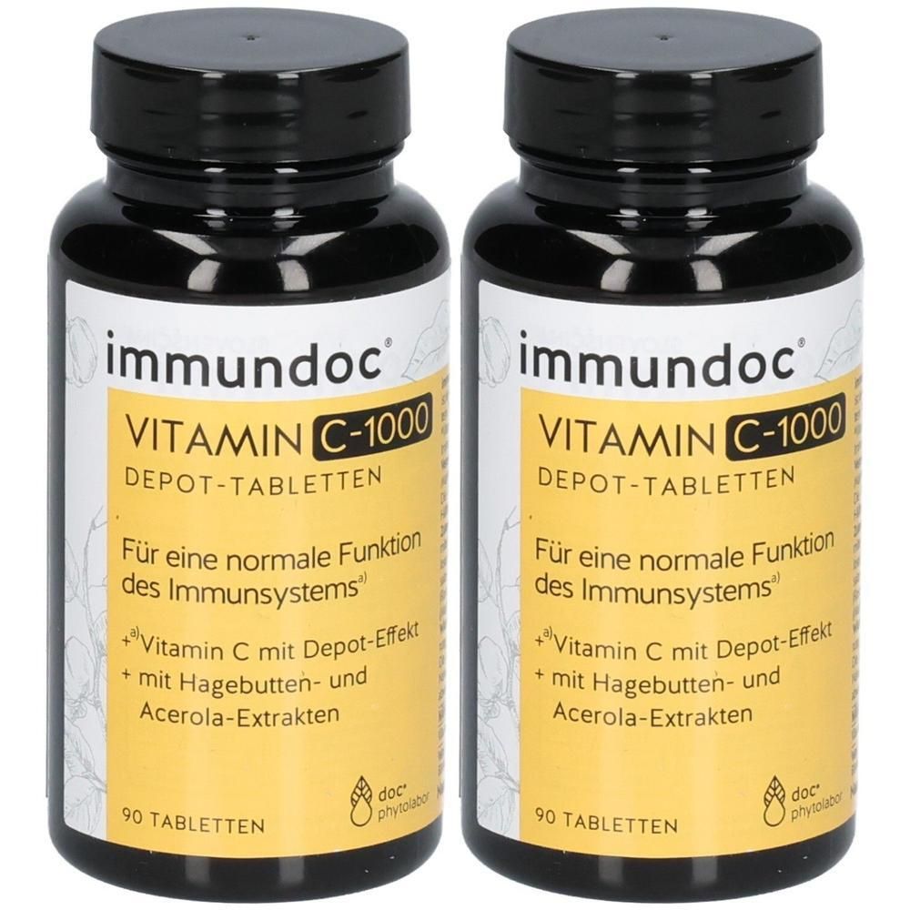 Immundoc Vitamin C-1000 Depot Tabletten x2 2x90 St