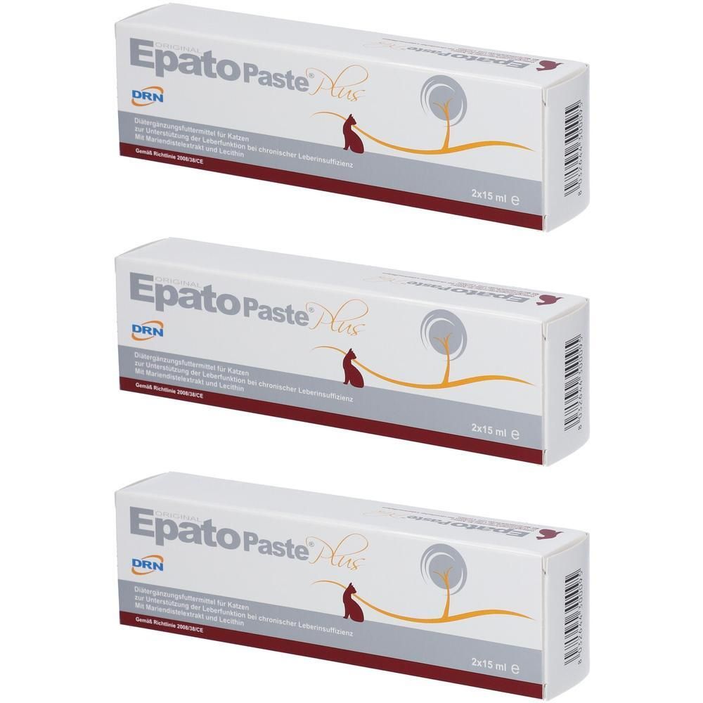 Epato Paste plus f.Katzen x3 3x2x15 ml