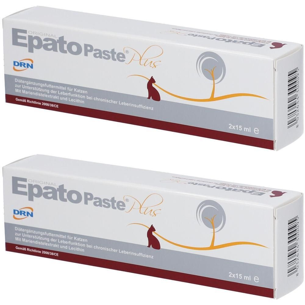 Epato Paste plus f.Katzen x2 2x2x15 ml