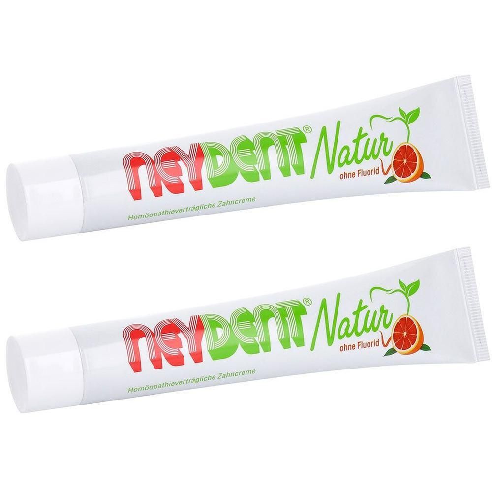 Neydent Natur Zahncreme x2 2x50 ml Zahnpasta