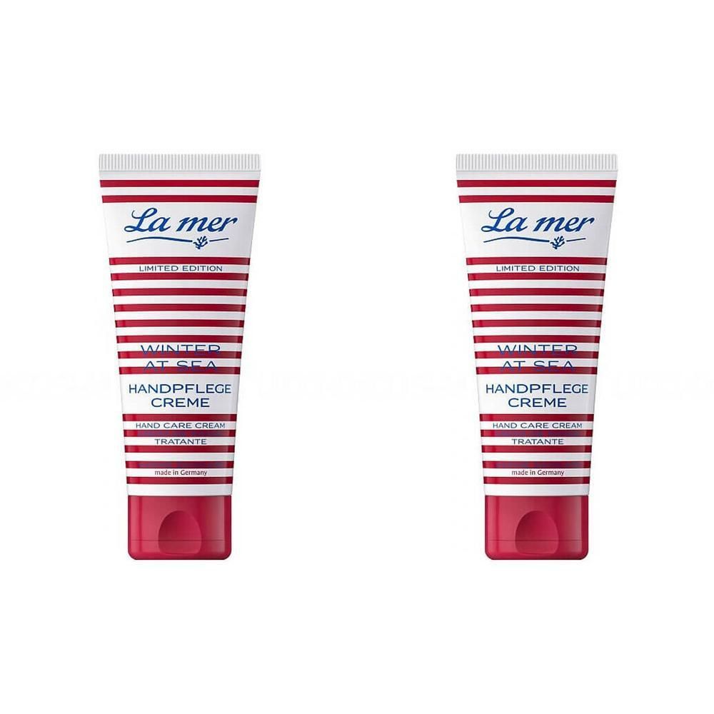 LA MER Winter at Sea Handpflegecreme m.Parfum x2 2x75 ml Creme