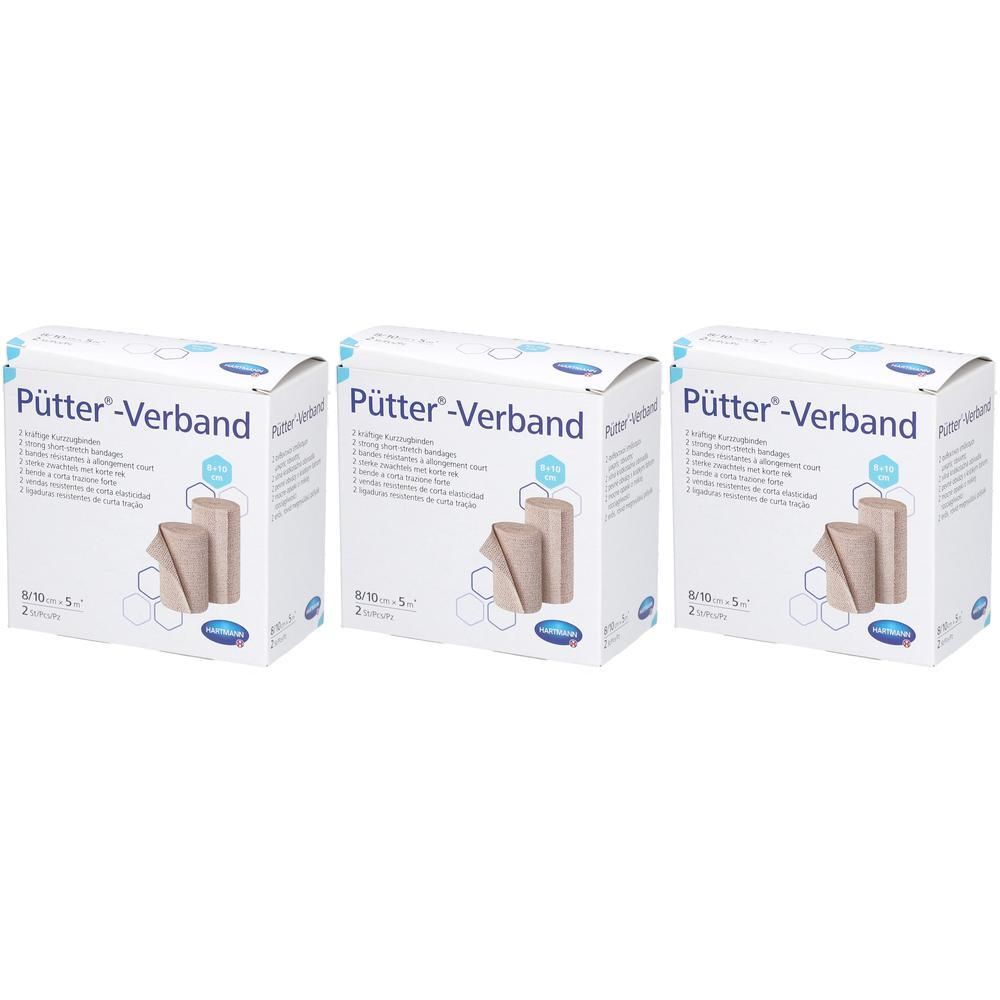 Pütter Verband 8/10 cmx5 m x3 3x2 St Binden