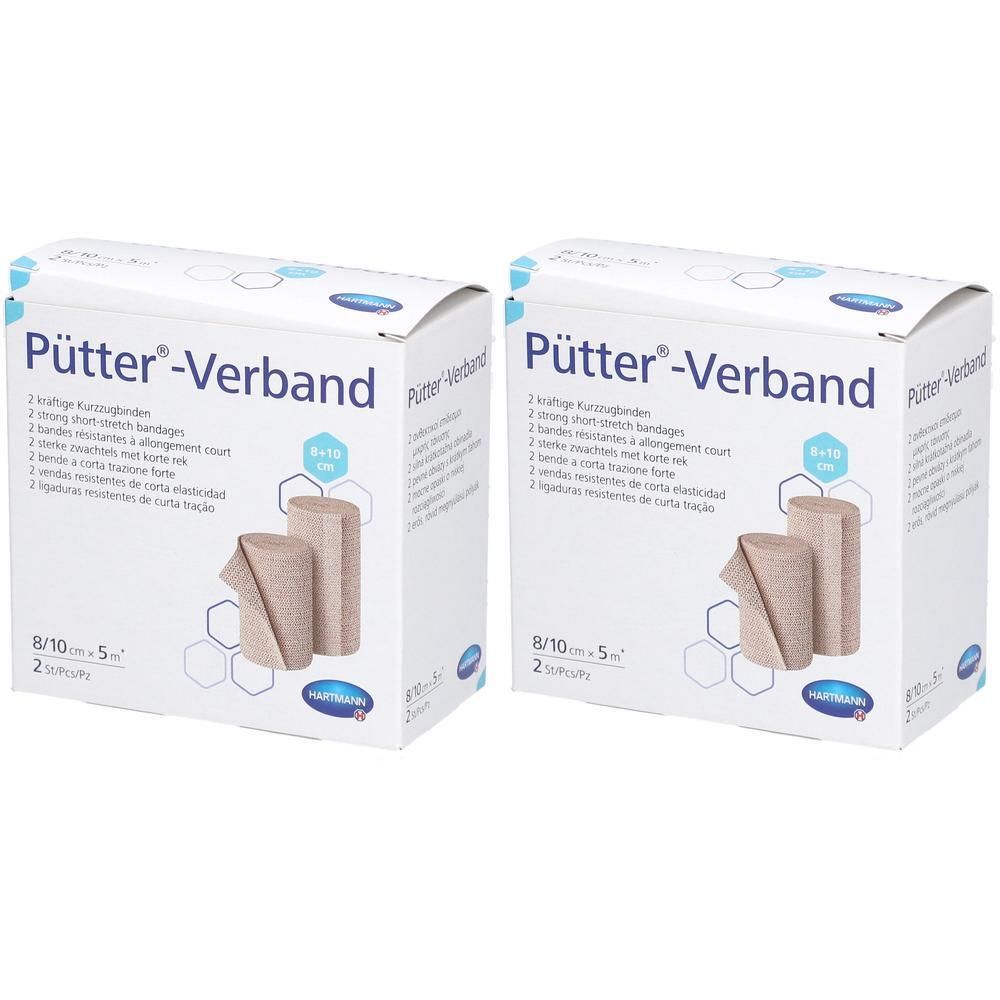 Pütter Verband 8/10 cmx5 m x2 2x2 St Binden