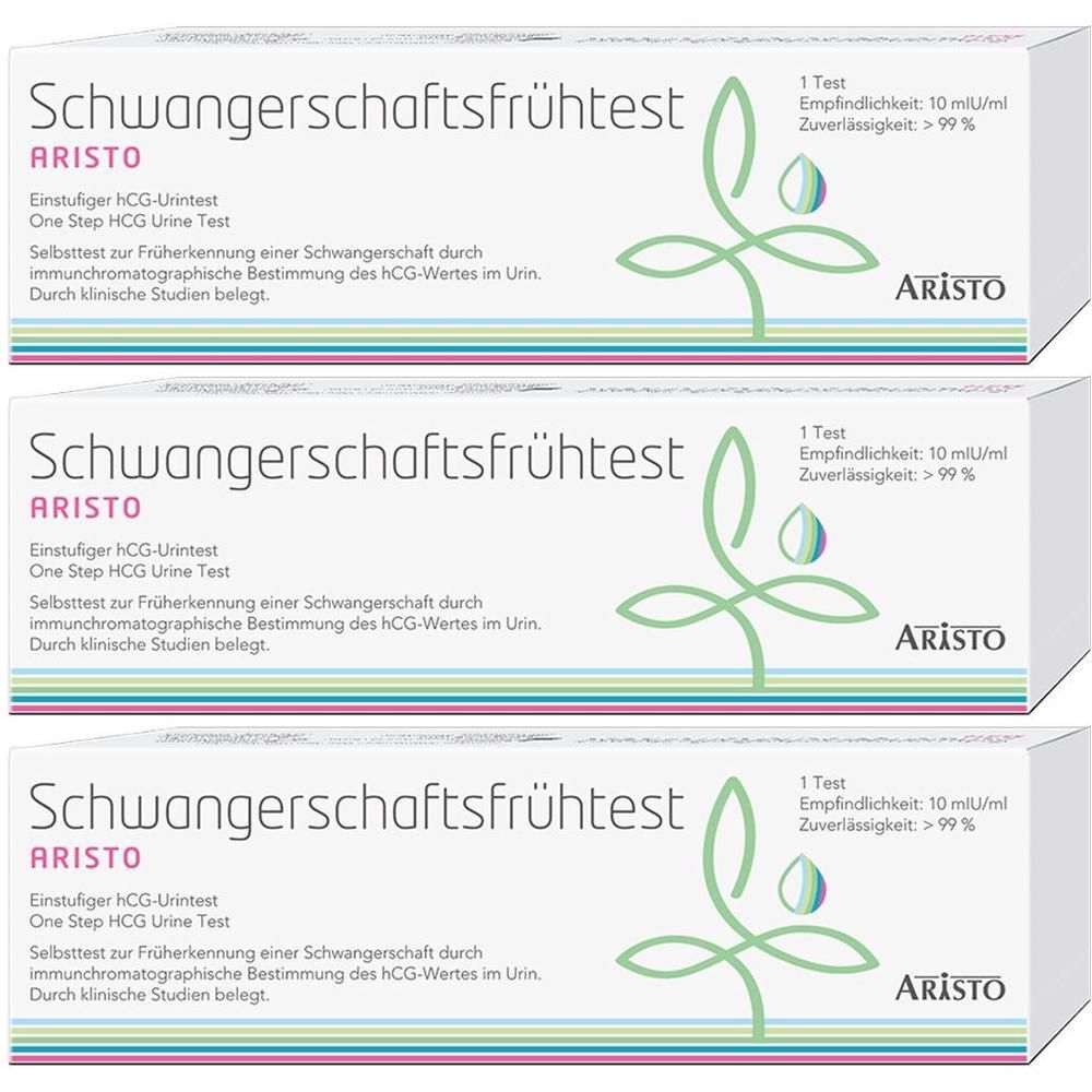 Schwangerschafts-Frühtest Aristo x3 3x1 St Test