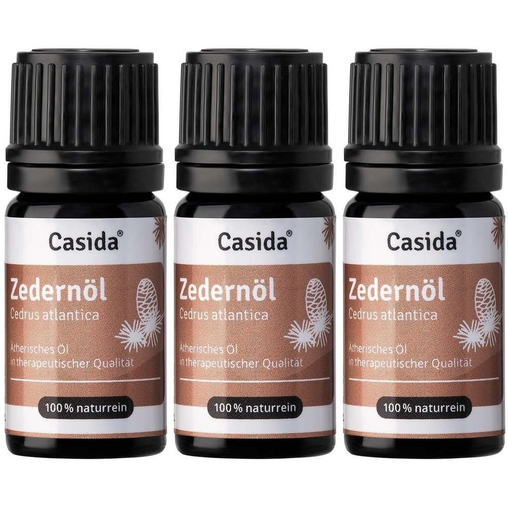 Zedernöl ätherisch naturrein x3 3x5 ml Ätherisches Öl