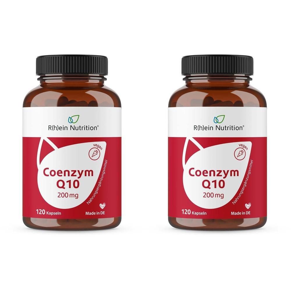 Coenzym Q10 200 mg vegan Kapseln x2 2x120 St