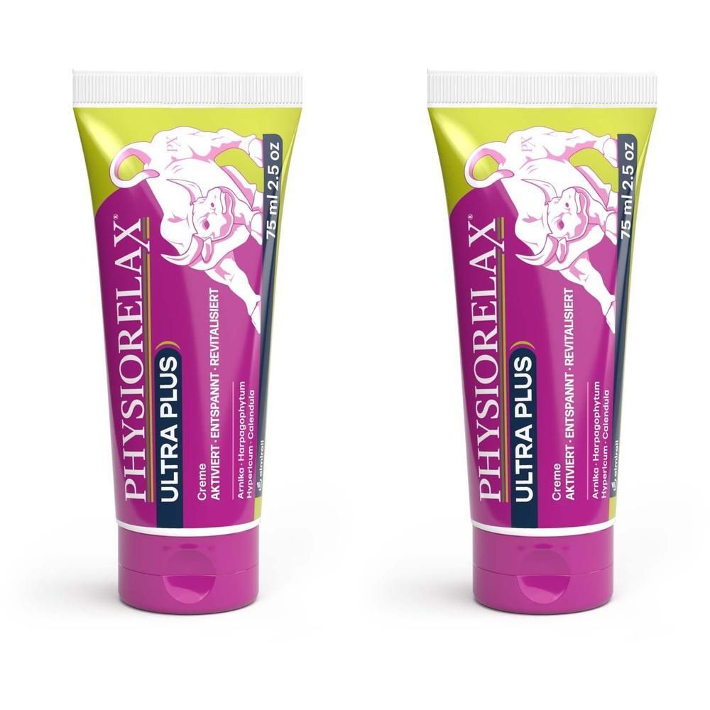 Physiorelax Ultra Plus Creme x2 2x75 ml