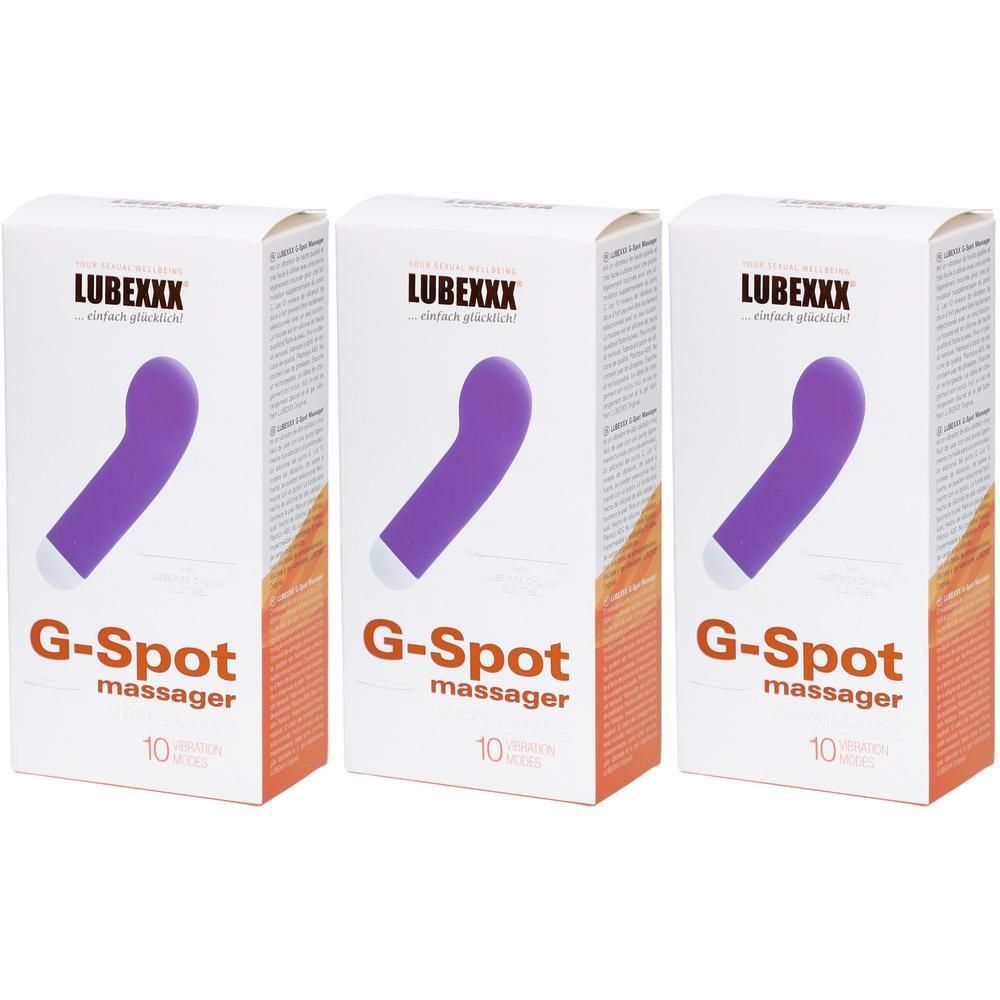 Lubexxx G-Spot Vibrationsmassager rechargeable x3 3x1 St