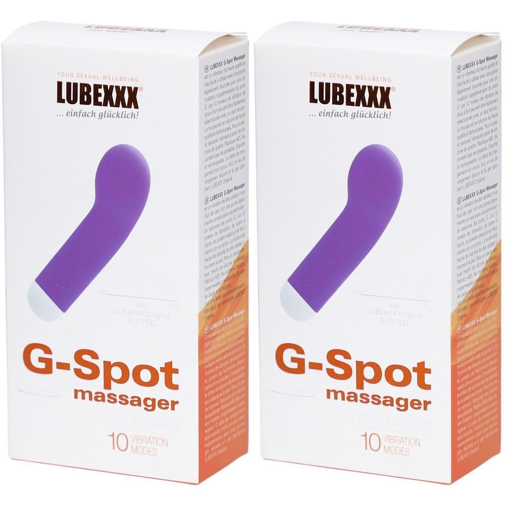 Lubexxx G-Spot Vibrationsmassager rechargeable x2 2x1 St