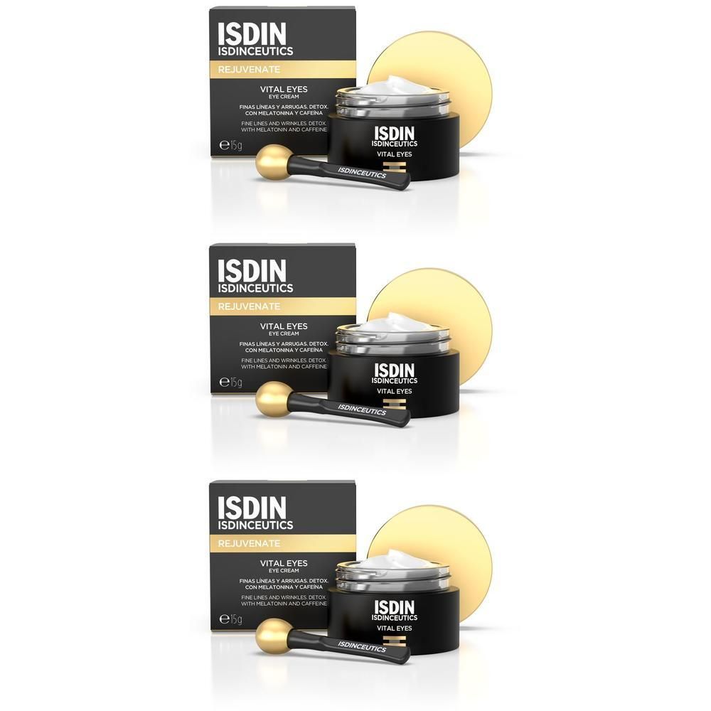 Isdin Isdinceutics Vital Eyes Augencreme x3 3x15 g