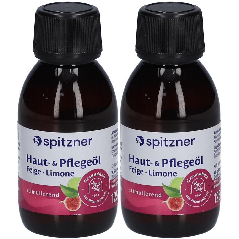 Spitzner Haut- u.Pflegeöl Feige-Limone x2 2x125 ml Öl