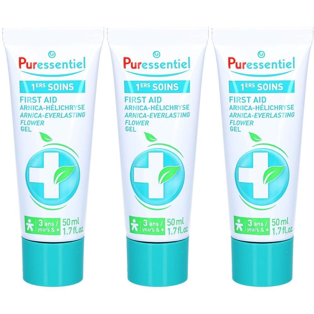 Puressentiel Erste Hilfe Arnika Immortelle Gel x3 3x50 ml
