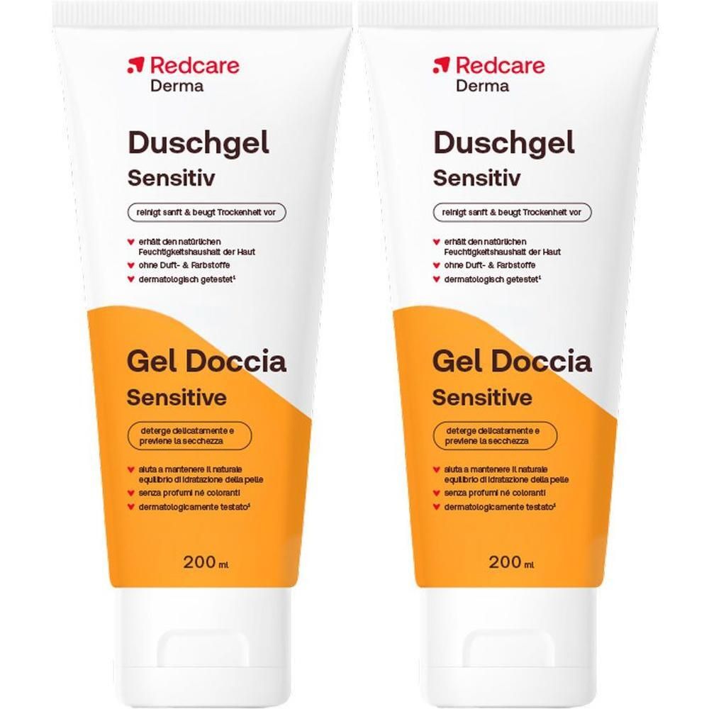 Redcare Duschgel Sensitive x2 2x200 ml Gel