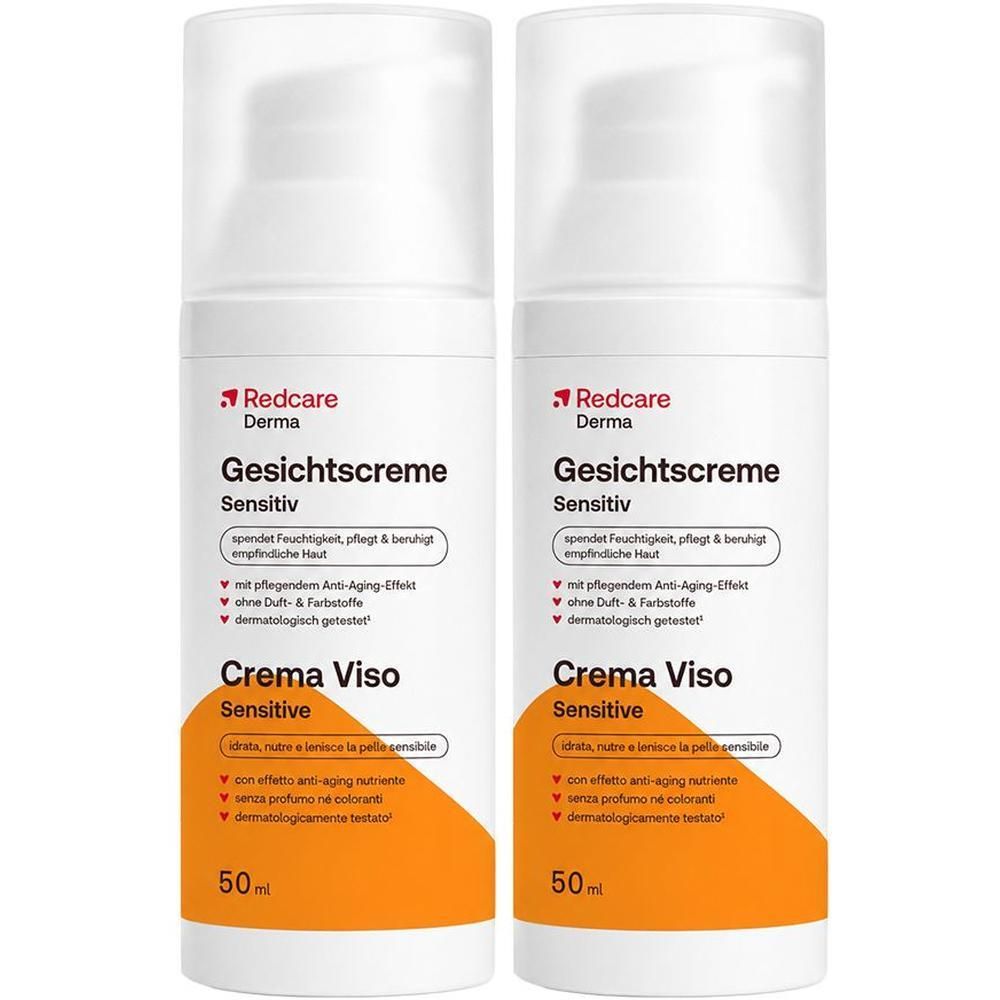 Redcare Gesichtscreme Sens x2 2x50 ml Creme