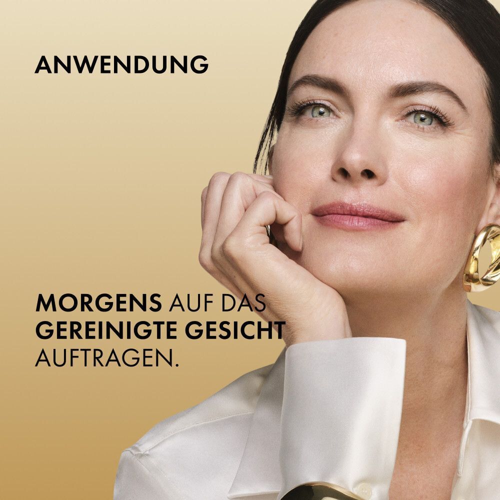 Anwendungshinweis: Morgens auf das gereinigte Gesicht auftragen.
