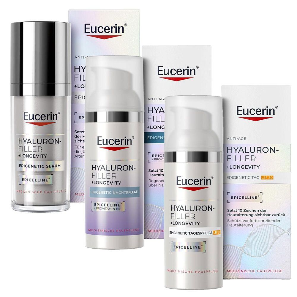 Eucerin Hyaluron-Filler Epigenetic Serum + +Longevity T 1 St