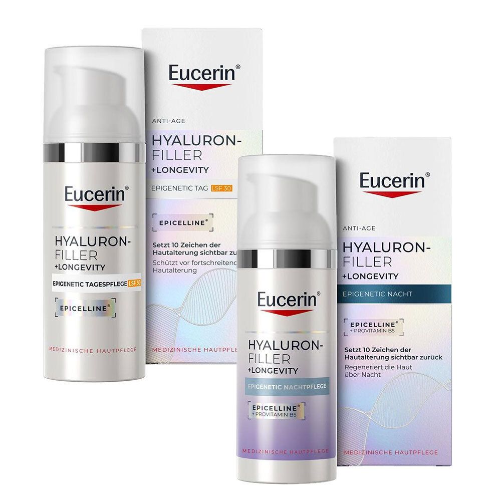 Eucerin Hyaluron-Filler +Longevity Epigenetic Tagespflege LSF 30 + 1 St