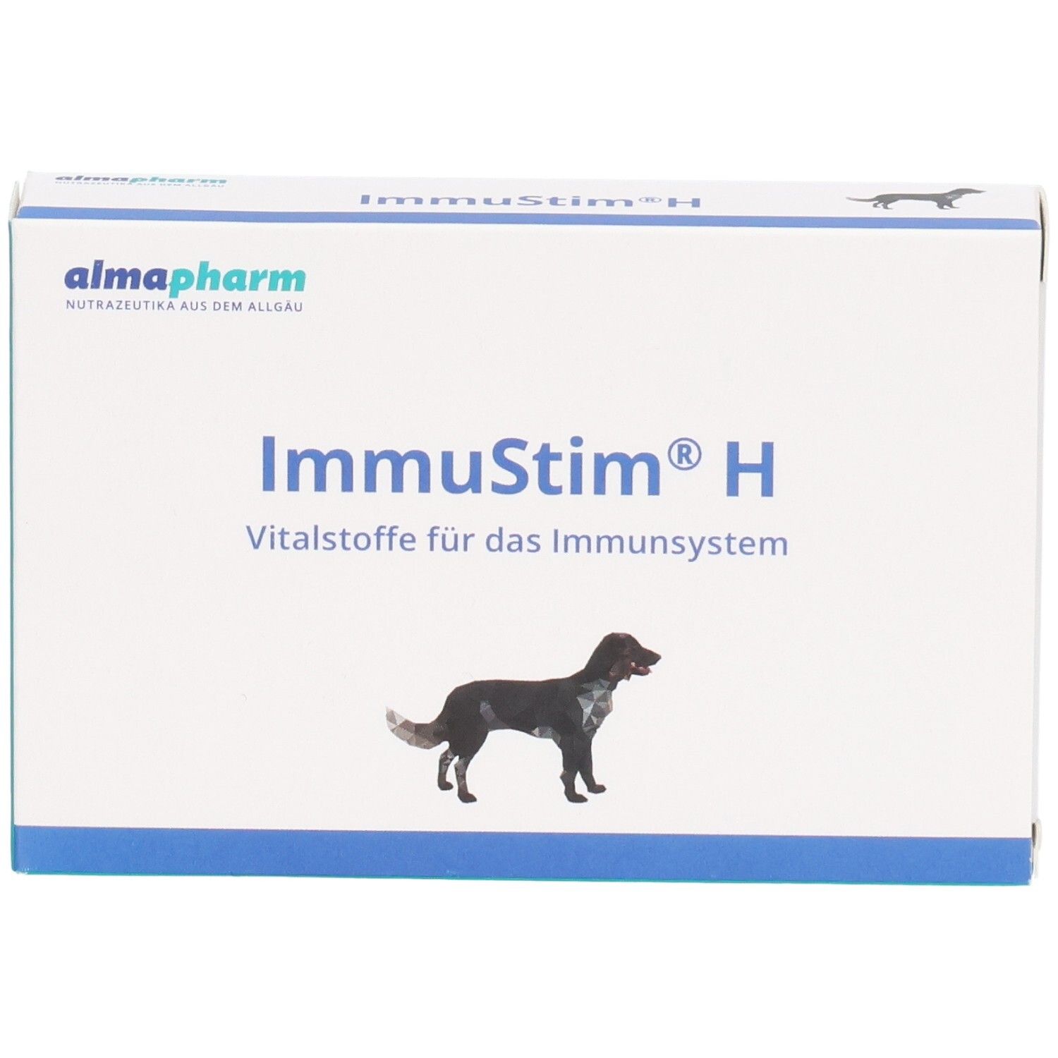 Packung ImmuStim H für Hunde, Vitalstoffe für das Immunsystem.
