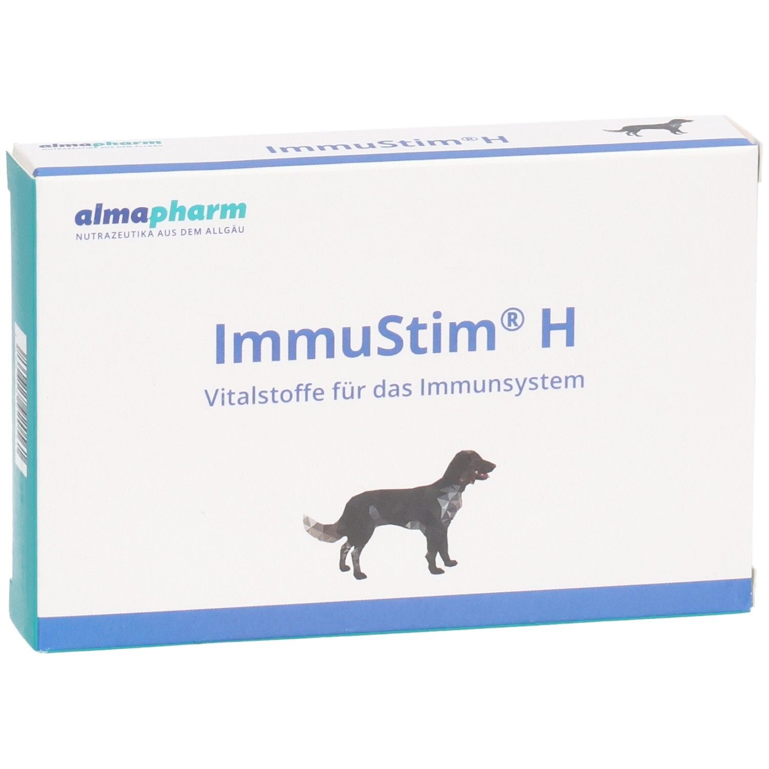 Packung ImmuStim H für Hunde, Vitalstoffe für das Immunsystem.