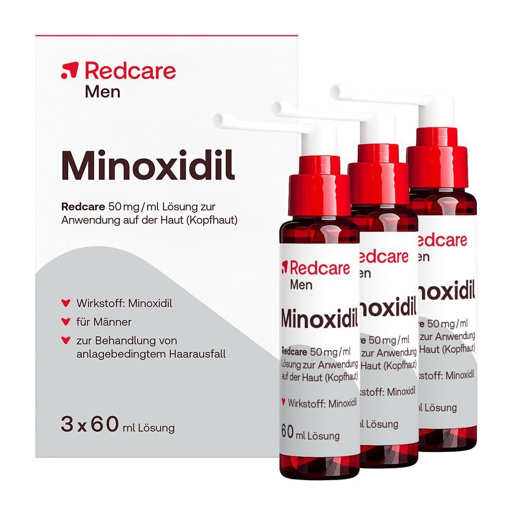 Redcare Minoxidil 50 mg/ml für Männer