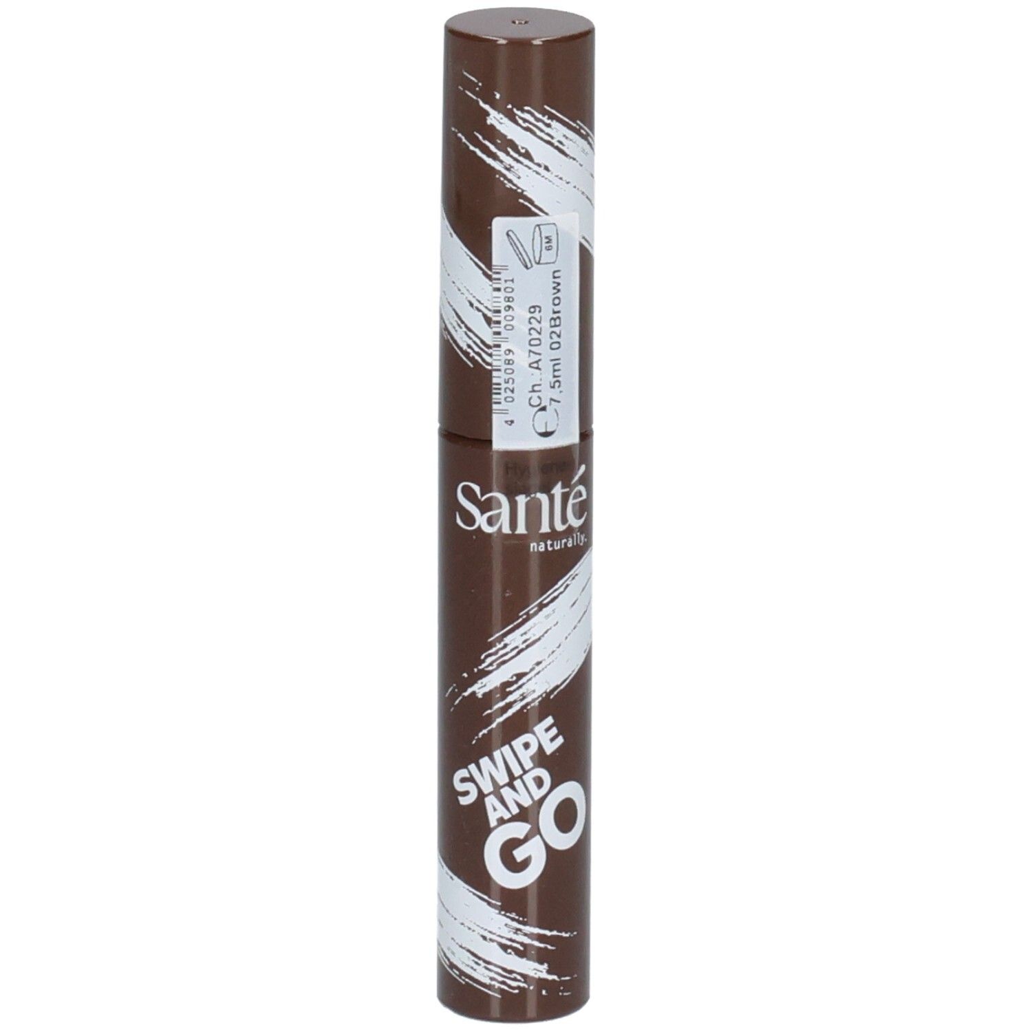Santé Swipe & Go Mascara 02 Brown 7,5 ml