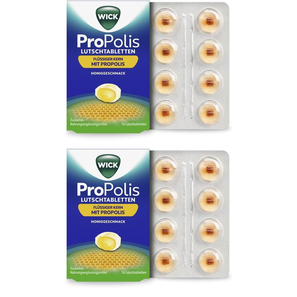 Wick ProPolis Lutschtabletten x2 2x16 St