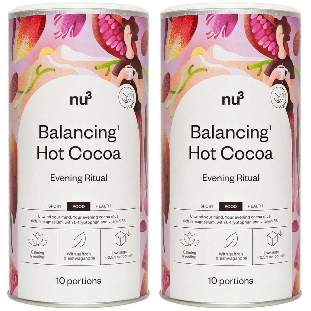 nu3 Balancing Hot Cocoa x2 2x200 g