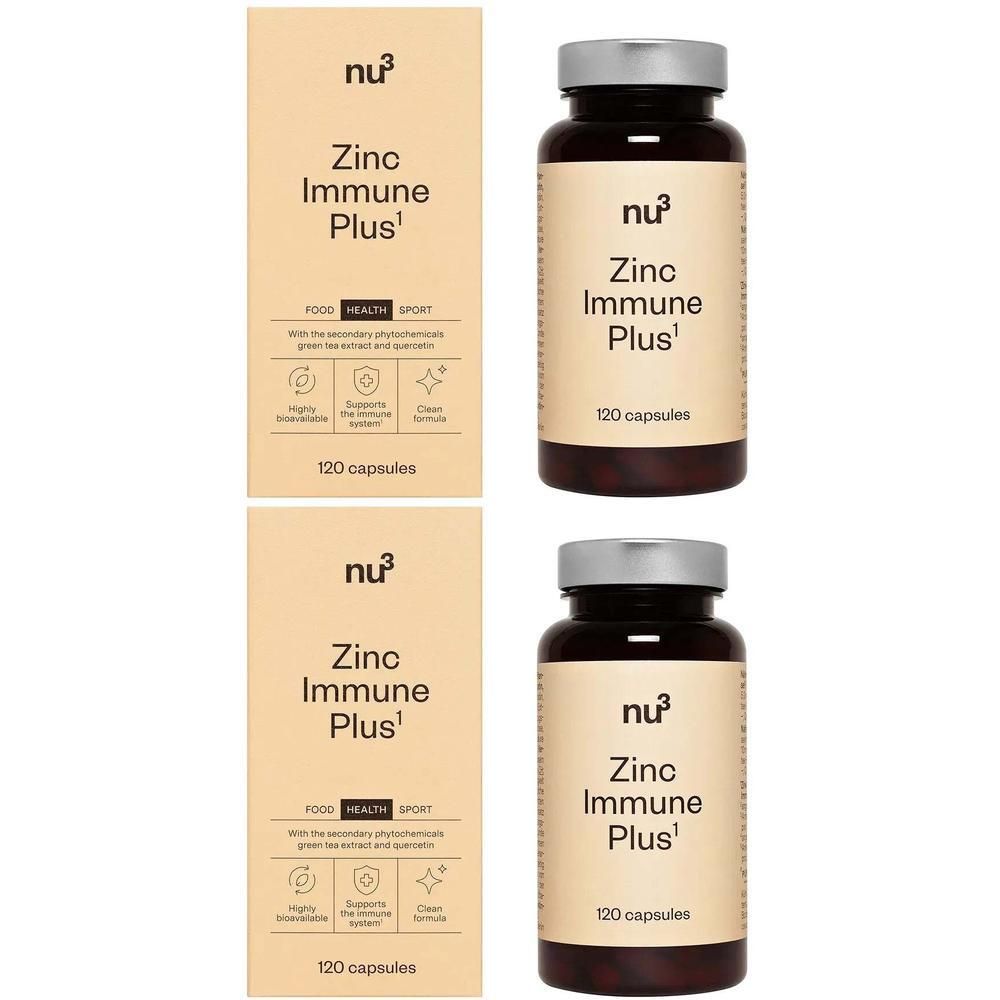 nu3 Zinc Immune Plus x2 2x120 St Kapseln