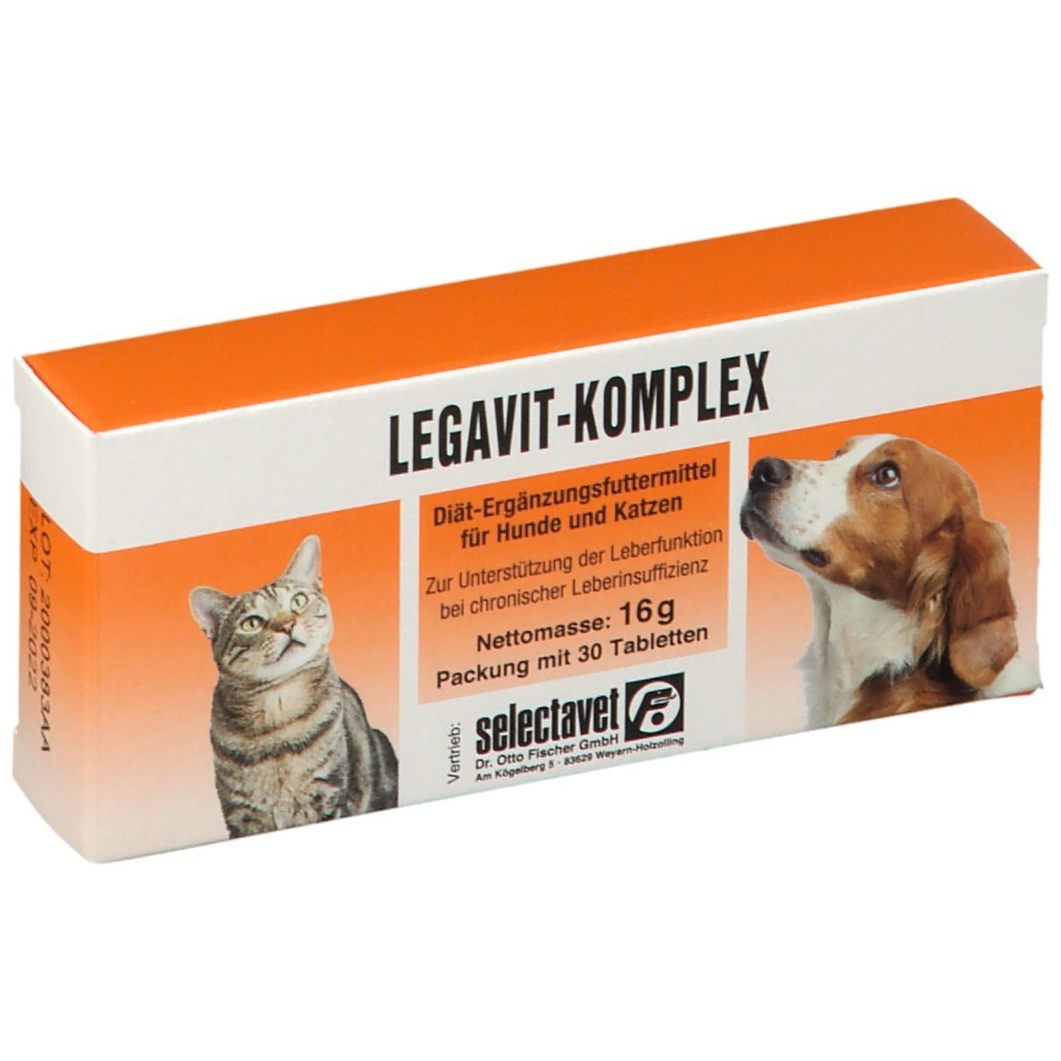 Legavit-Komplex pour chiens et chats