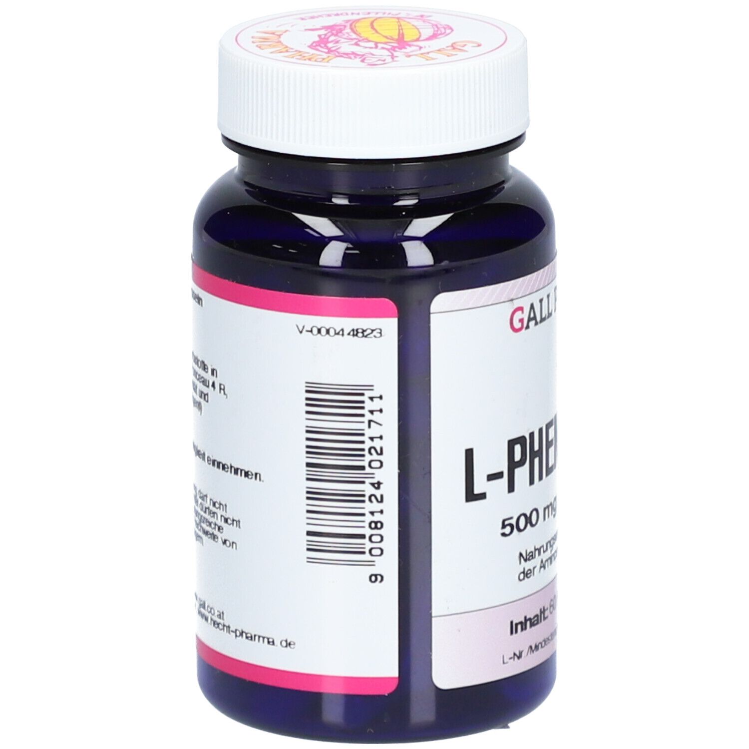 L-Phenylalanin 500 mg GPH Kapseln 60 St