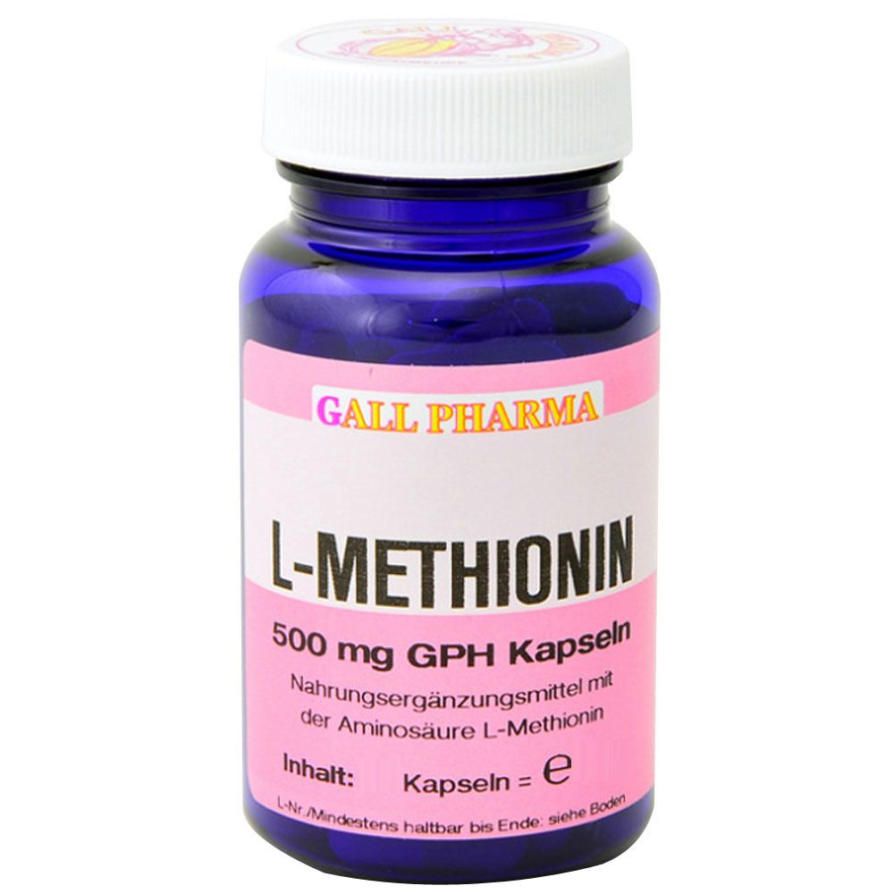 Gall Pharma L-Methionine 500 mg GPH capsules